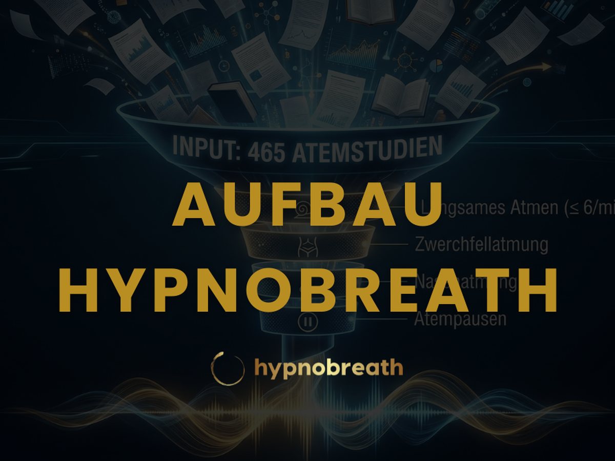 Aufbau Hypnobreath®: aus 465 Atemstudien zum Protokoll